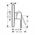 Змішувач для душу Hansgrohe VERNIS SHAPE 71668000 - Фото 1